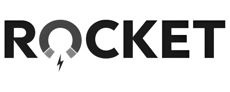 rocket logo mono